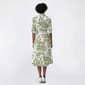 Womens Mlle Gabrielle Roll Tab Sleeve Paisley Tier Shirtdress - image 2