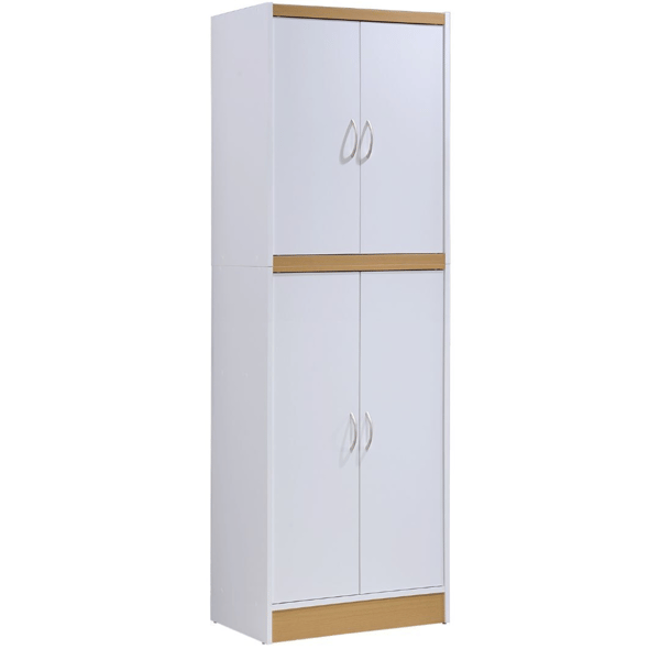 L''Baiet Freestanding 4-Door Kitchen Pantry Cabinet - image 