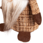 Northlight Plush Gnome with Moose Hat Fall Harvest Decoration - image 4