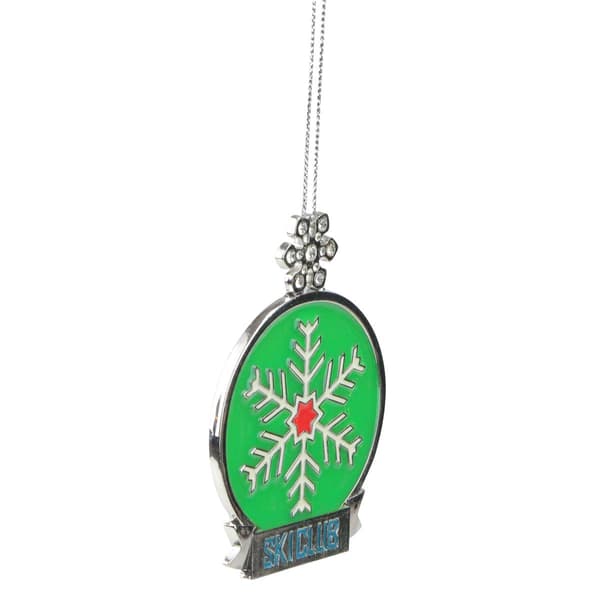 Midwest 3.75in. Ski Club Christmas Charm Ornament