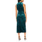 Womens MSK Sleeveless Crushed Velvet Faux Wrap Dress - image 2