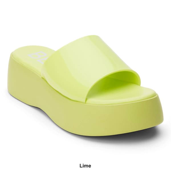 Womens Beach by Matisse Solar Platform Slide Sandals