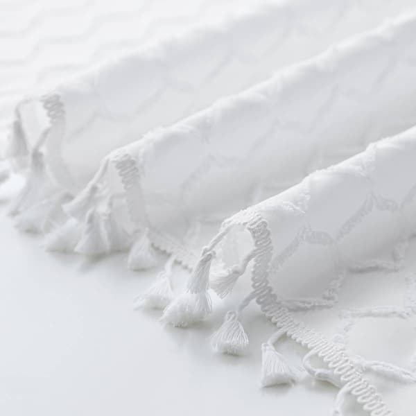 Awesome Home Diamond Tassel Shower Curtain