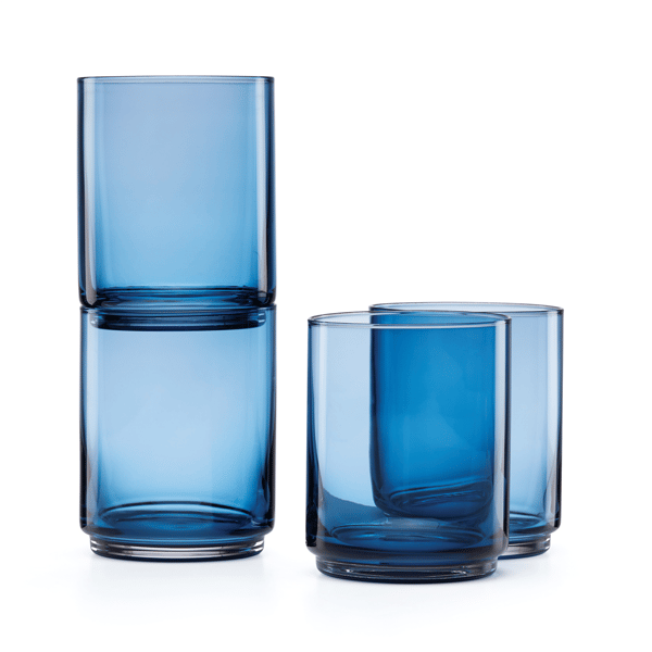 Lenox® Tuscany Classics Stackable Blue Tall Glasses - Set of 4 - image 