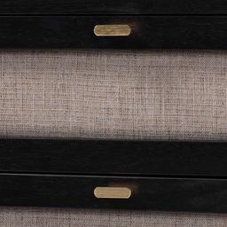 Baxton Studio Shirin Mid-Century Wood 3-Drawer Chest