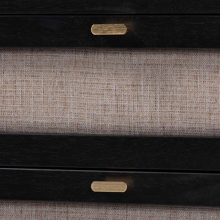 Baxton Studio Shirin Mid-Century Wood 3-Drawer Chest
