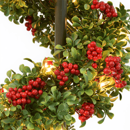Puleo International 4ft. Pre-Lit Potted Swirl Christmas Tree
