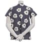 Petite Architect® Short Sleeve Floral Daisy Tee - image 3