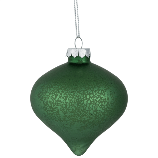 Northlight 9ct. Forest Green Christmas Ball & Onion Ornaments
