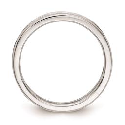 Pure Fire 14kt. White Gold Lab Grown 1ctw. Eternity Band