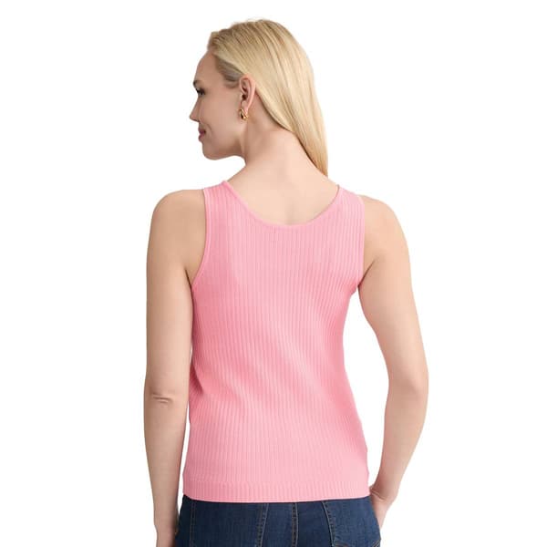 Womens Jones New York Sutton Ribbed Tank Top