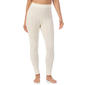Womens Cuddl Duds® Cotton Pointelle Leggings - image 2