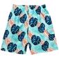 Young Mens SURFZONE&#174; Tropical Leaves Swim Trunks - image 3