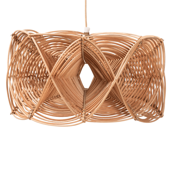 bali & pari Jeneth Natural Rattan Pendant Lampshade - image 
