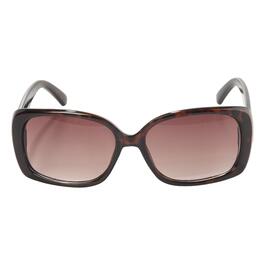Womens Ashley Cooper™ Plastic Sculpted Mod Rectangle Sunglasses