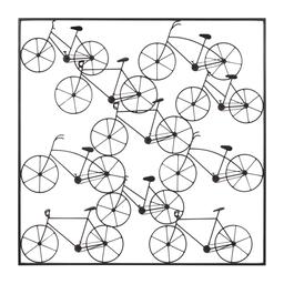 9th & Pike(R) Metal Bicycle Collage Wall Decor