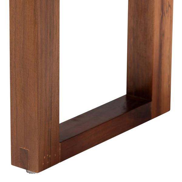 bali & pari Idoya Modern Bohemian Two-Tone Accent Bench
