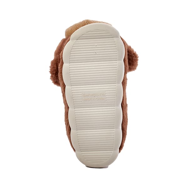 Womens Cloud Critters Monkey Plush Slippers