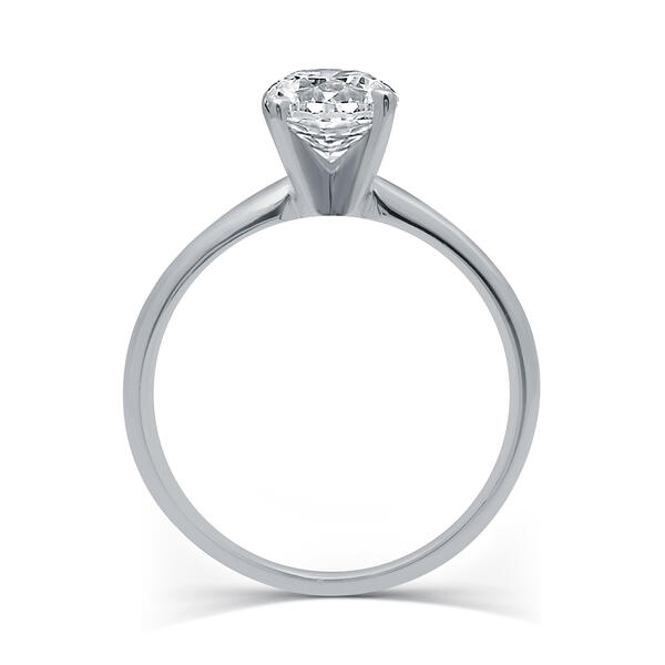 Nova Star&#174; Lab Grown Diamond Solitaire Engagement Ring