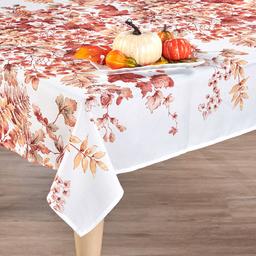 Fall Forest Textured Tablecloth