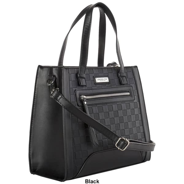 London Fog Doyers Box Satchel