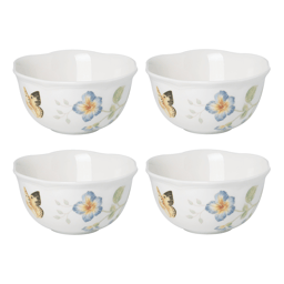 Lenox(R) Butterfly Meadow(R) 4pc. Dessert Bowl Set