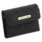 Womens Stone Mountain Leather Embossed Paisley Trifold Wallet - image 4