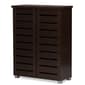 Baxton Studio Adalwin 2 Door Shoe Storage Cabinet - image 3