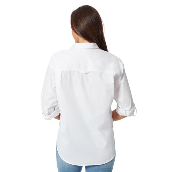 Petites Gloria Vanderbilt Amanda Solid Casual Button Down