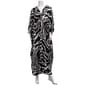 Womens Renshun Swirl Black And White Caftan 40.00 - image 1