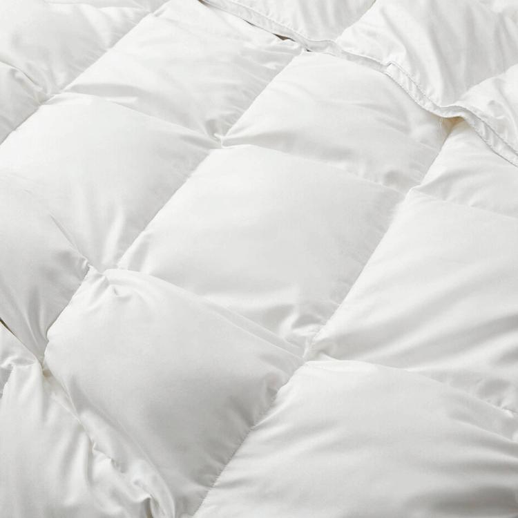 PeaceNest Heavyweight White Goose Feather Fiber Comforter