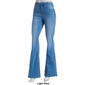 Juniors YMI® Basic 5 Pocket One Button Flare Jeans - image 4