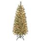 National Tree 4.5ft. Arcadia Pine Cashmere Pre-Lit Slim Tree - image 1