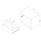 South Shore Holland 1 Drawer Nightstand - image 5