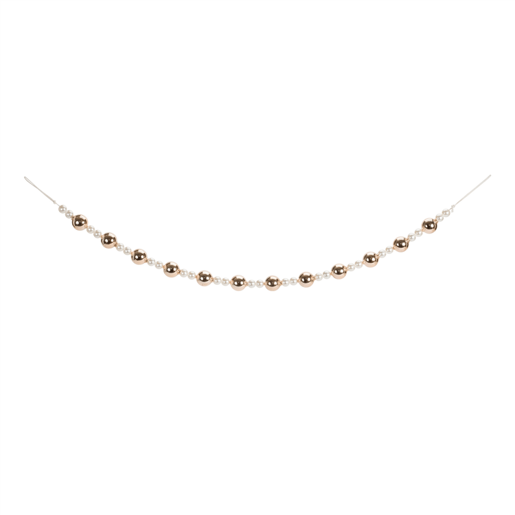 Melrose 32in. Pearl & Glass Ball Garland