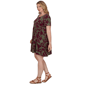 Plus Size Ruby Rd. Sedona Escape Tropical Tiered Shift Dress - image 4