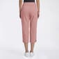 Womens Napa Valley Solid 3-Bar Hem Detail Capris - image 10