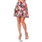 Womens White Mark Heidi Paisley Flare Skirt - image 5