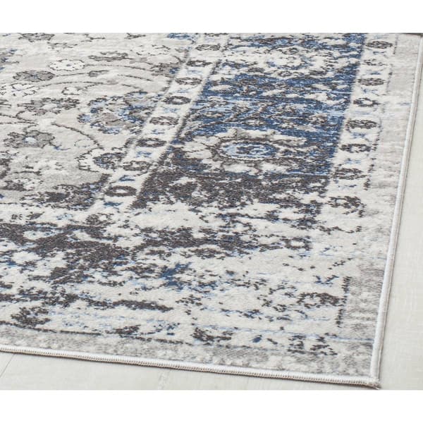 Rugs America&#8482; Prescott Atlantic Azure Transitional Area Rug