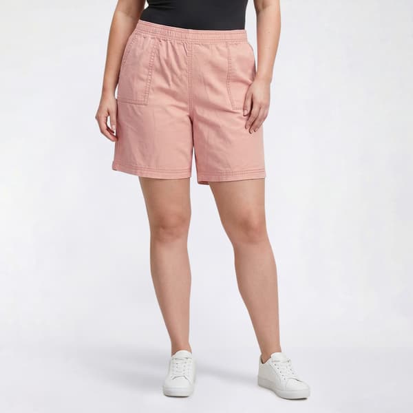 Plus Size Hasting & Smith Canvas Shorts - image 