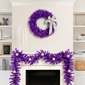 Northlight 9ft. Purple Pre-Lit Pine Christmas Garland - image 3