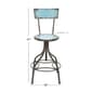 9th & Pike&#174; Grey Metal Vintage Bar Chair - image 4