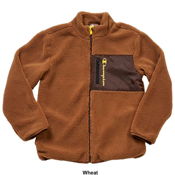 Boys &#40;8-20&#41; Champion&#174; Full Zip Sherpa Jacket