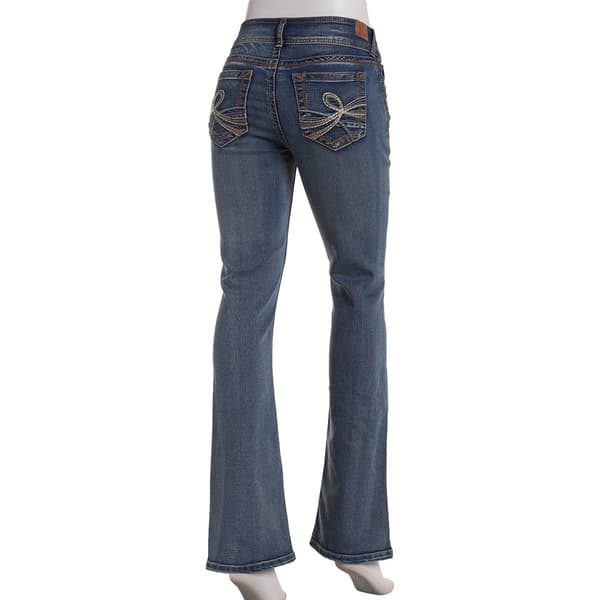 Juniors Wallflower Luscious Curvy Mid Rise Bootcut Jeans