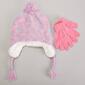Capelli New York Space Dye Earflap Hat & Glove Set - image 1