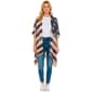 Womens Modena Americana Print Kimono - image 1