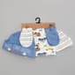 Baby Boy Baby Essentials&#40;R&#41; 6pc. Just Like Dad Hats & Mittens - image 1