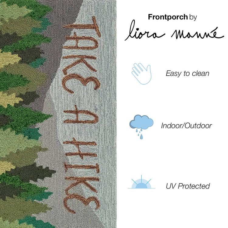Liora Manne™ Frontporch Take A Hike Indoor/Outdoor Accent Rug