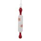 Northlight Seasonal 7.25in. Rolling Pin Glass Christmas Ornament - image 1