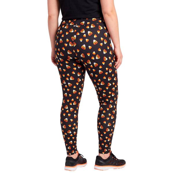 Plus Size Runway Ready Candy Corn Halloween Leggings